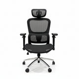 Aerovith Ergonomic Mesh Office Chair Black Front View Professional Workspace