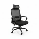 Ergonomic Black Mesh Office Chair 45 Degree Angle Home Office Desk