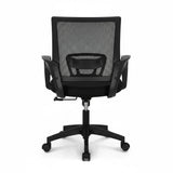 Mid-Back Mesh Office Chair Arch-Shaped Lumbar Zone High-Resilience Mesh